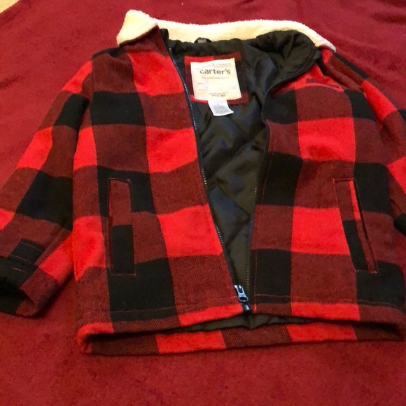 Carter’s Size 7 Buffalo Coat - Picture 2 of 4